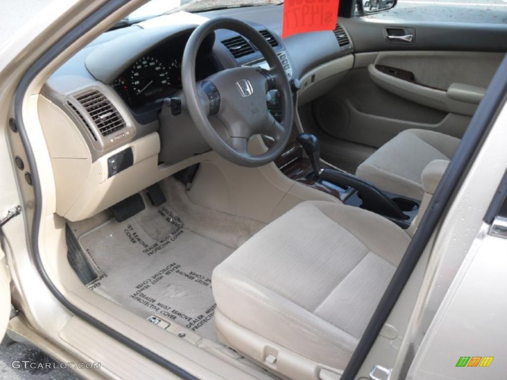 2006 Accord EX Sedan - Desert Mist Metallic / Ivory photo #23