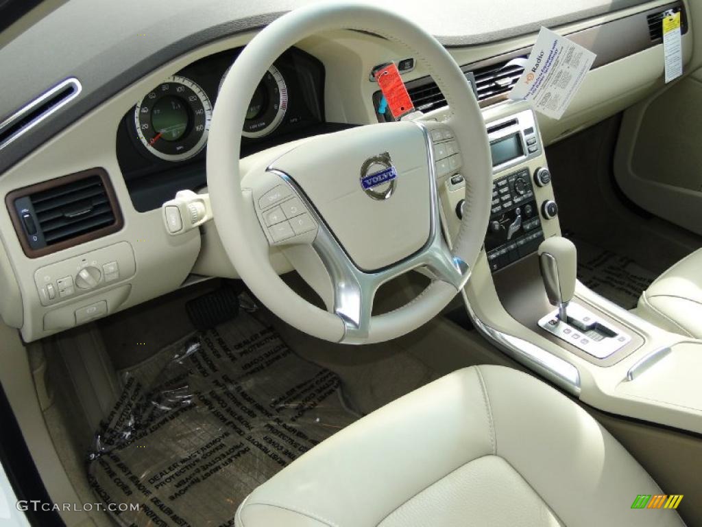 2011 S80 3.2 - Ice White / Sandstone Beige photo #7