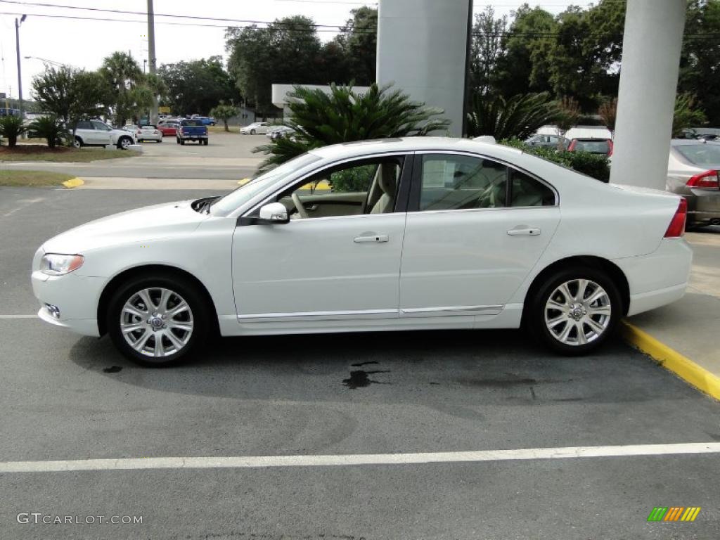 2011 S80 3.2 - Ice White / Sandstone Beige photo #10