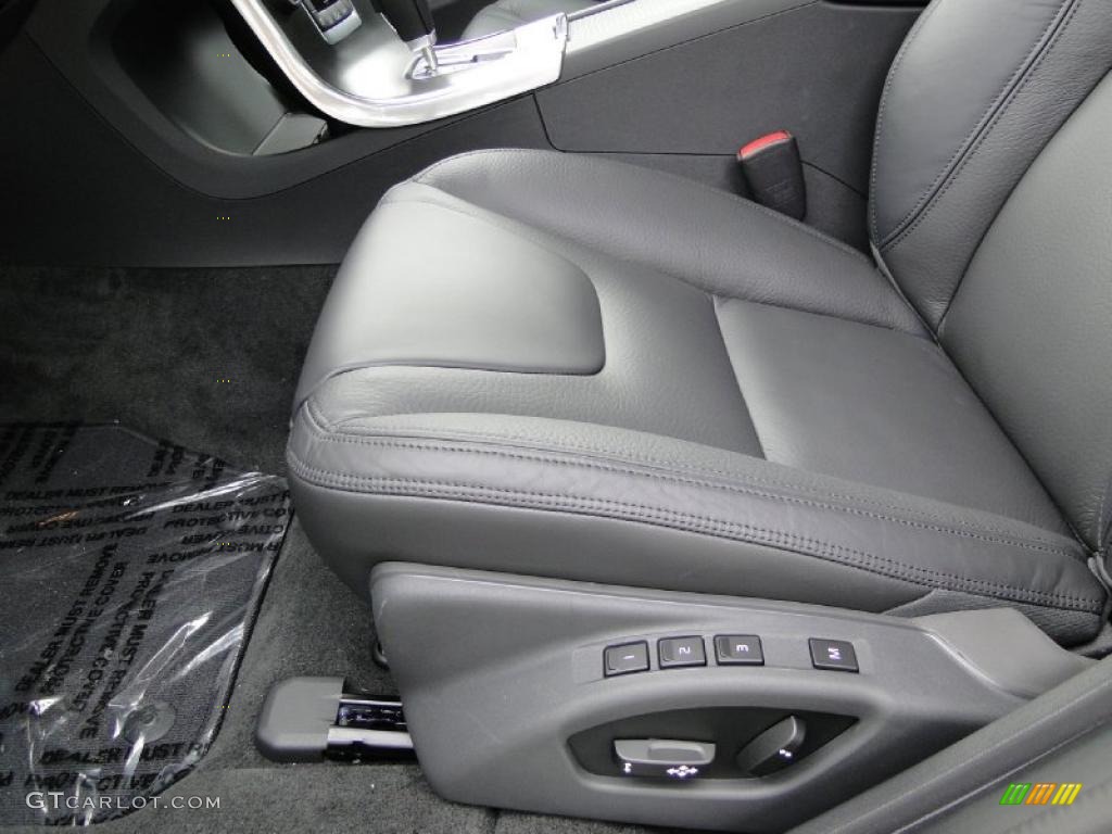 Off Black/Anthracite Interior 2011 Volvo S60 T6 AWD Photo #38890187