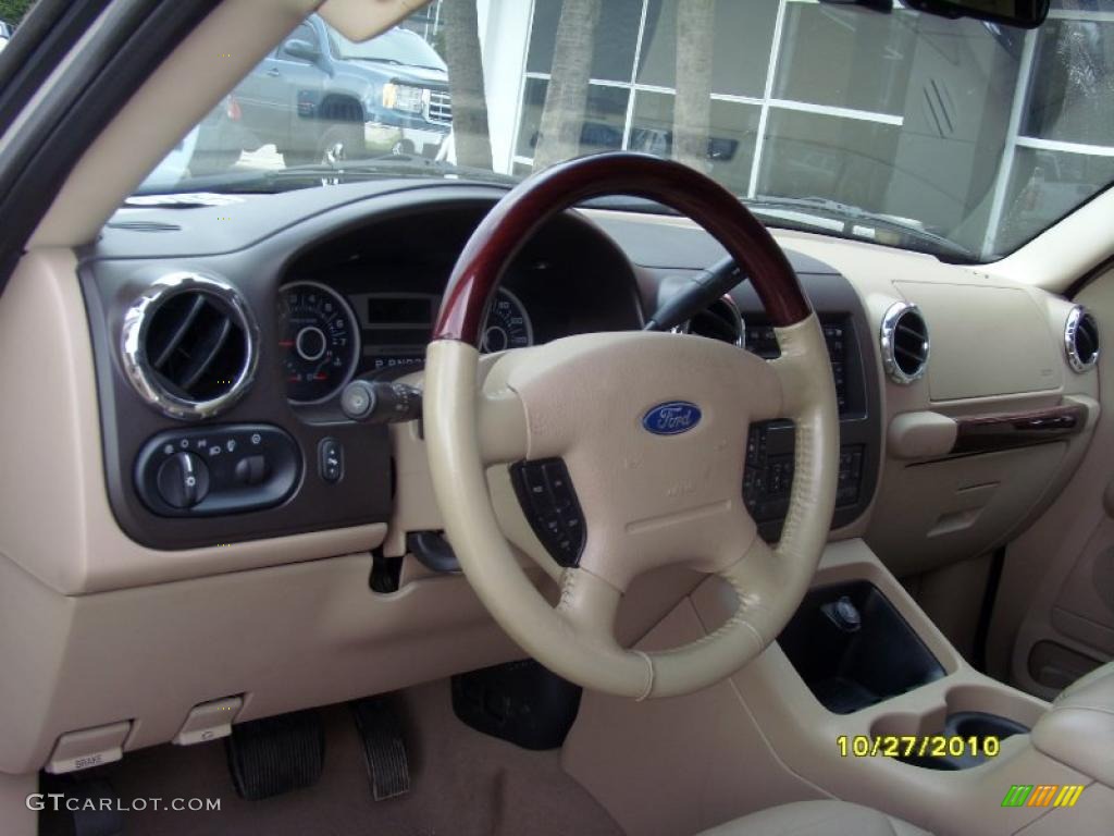 2006 Ford Expedition Limited Medium Parchment Dashboard Photo #38890786