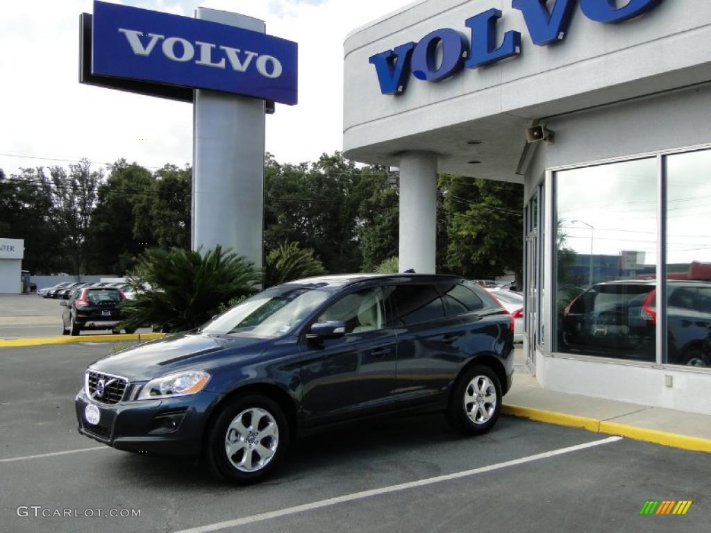 2010 XC60 3.2 AWD - Barents Blue Metallic / Sandstone photo #2