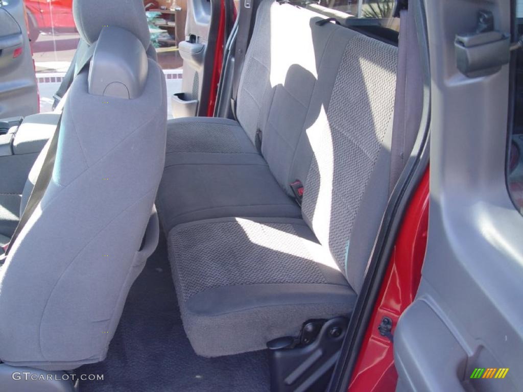 2003 F150 XLT SuperCab 4x4 - Bright Red / Dark Graphite Grey photo #20