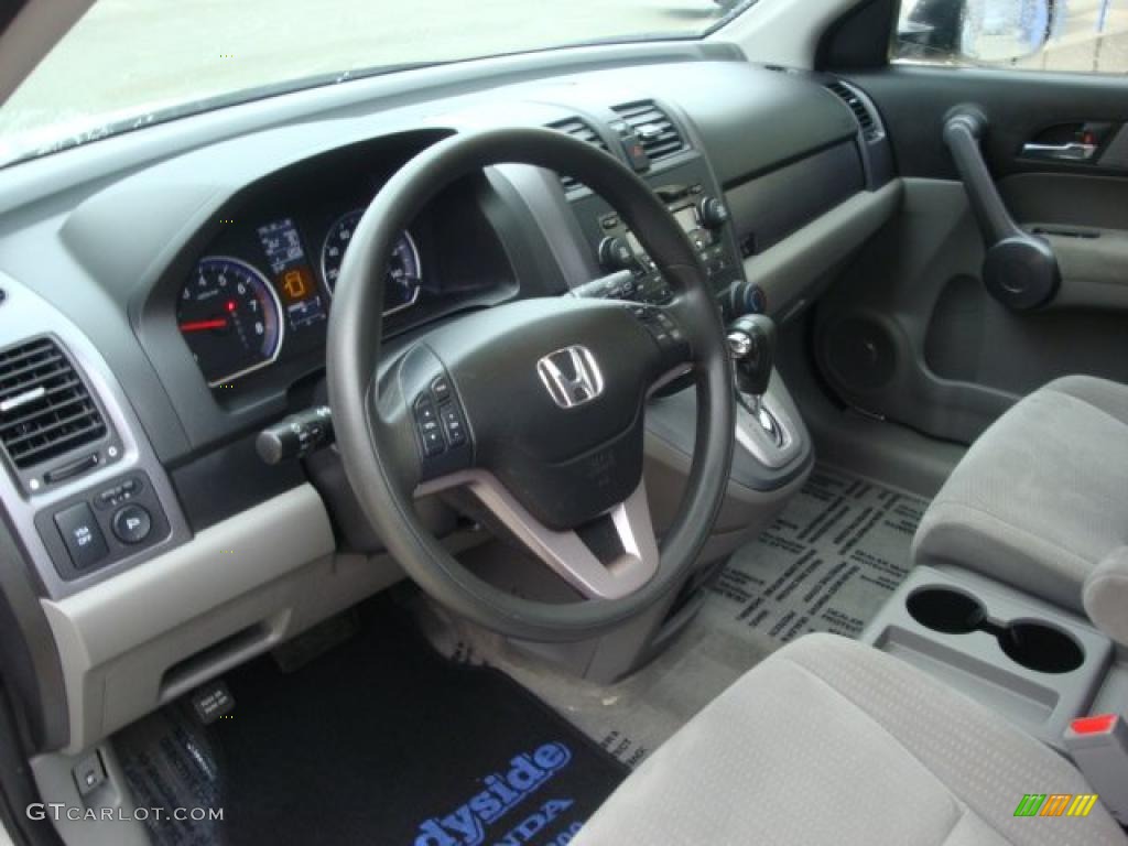 Gray Interior 2009 Honda CR-V EX 4WD Photo #38892102