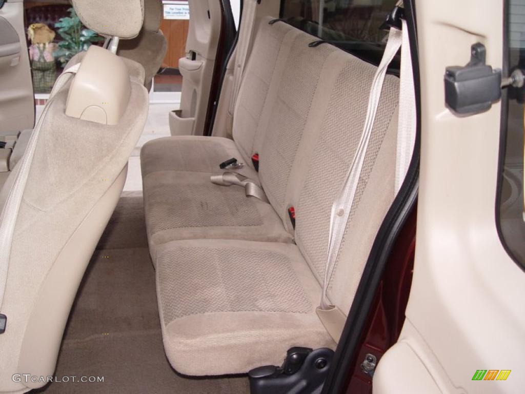 Medium Parchment Interior 2001 Ford F150 XLT SuperCab 4x4 Photo #38892589