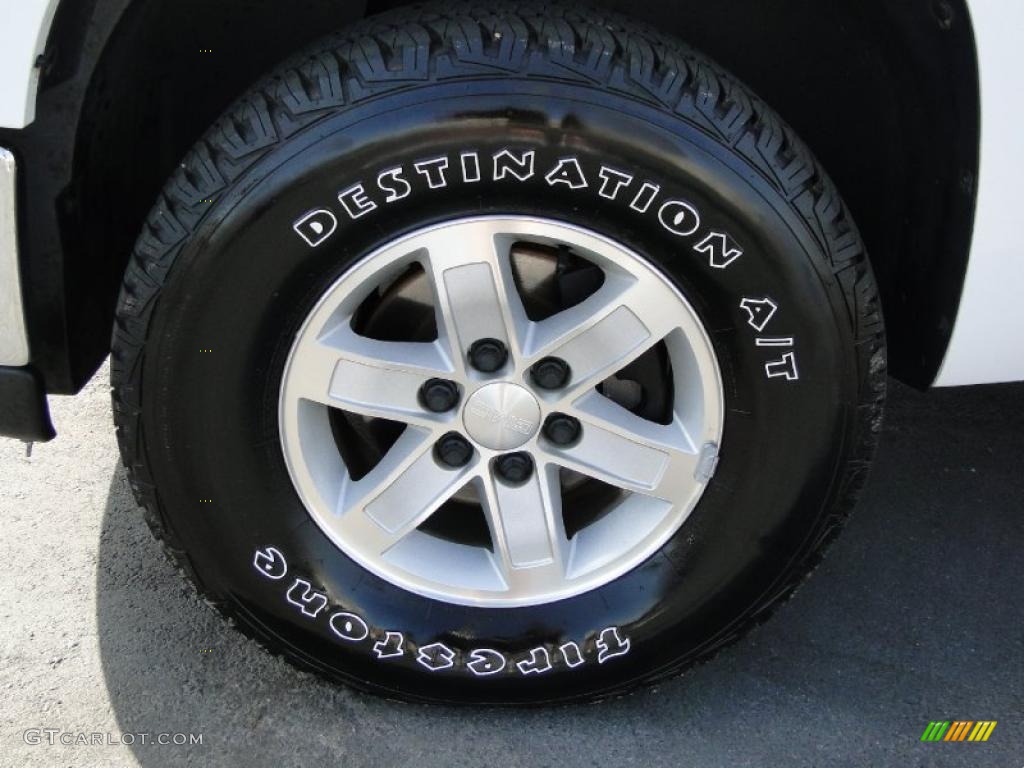 2007 GMC Sierra 1500 SLT Crew Cab 4x4 Wheel Photo #38892626