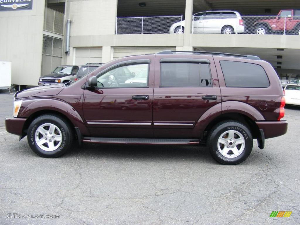 Deep Molten Red Pearl 2004 Dodge Durango Limited 4x4 Exterior Photo #38894538