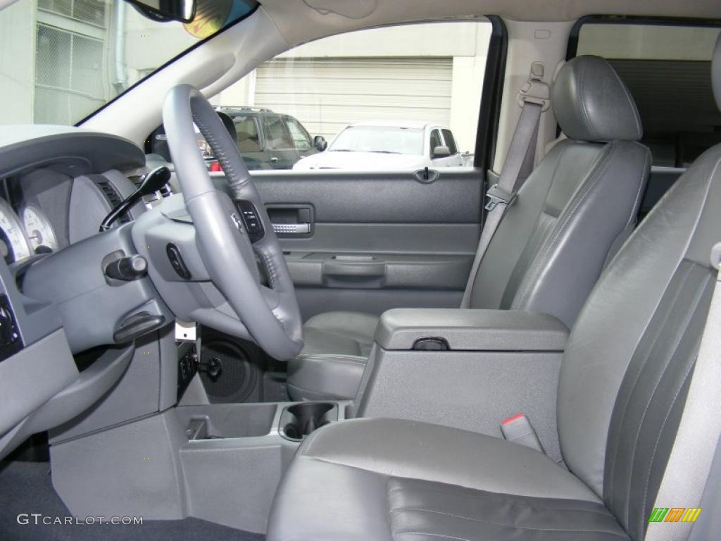 Dark Khaki/Light Graystone Interior 2004 Dodge Durango Limited 4x4 Photo #38894810