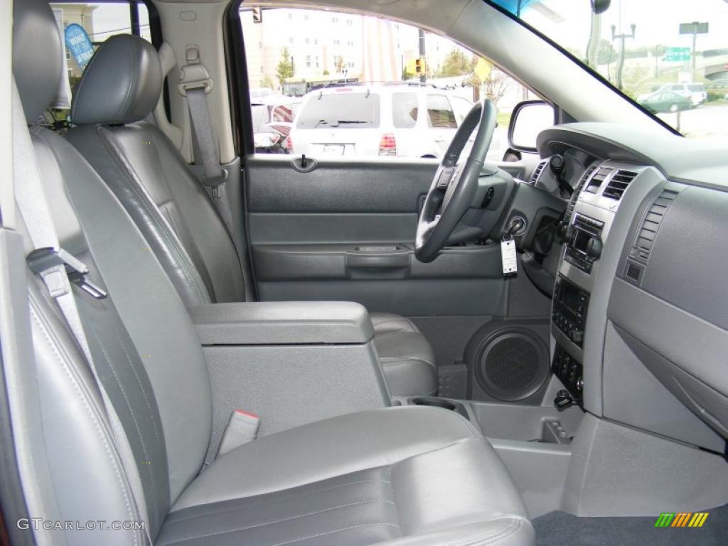 Dark Khaki/Light Graystone Interior 2004 Dodge Durango Limited 4x4 Photo #38894962