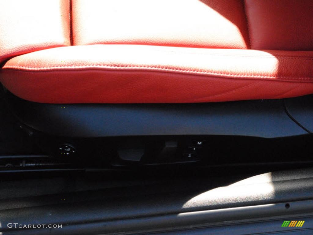 2008 3 Series 328i Coupe - Alpine White / Coral Red/Black photo #16