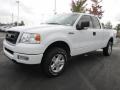 2005 Oxford White Ford F150 STX SuperCab 4x4  photo #1