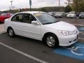 2005 Taffeta White Honda Civic Hybrid Sedan  photo #2