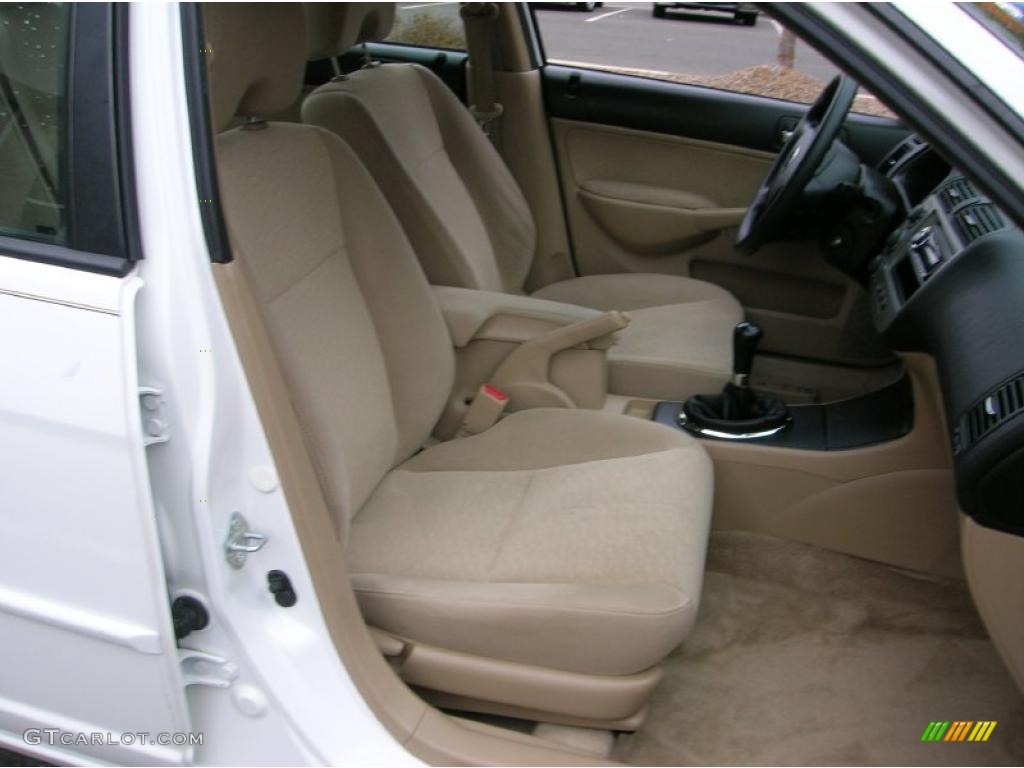 Ivory Interior 2005 Honda Civic Hybrid Sedan Photo #38895922