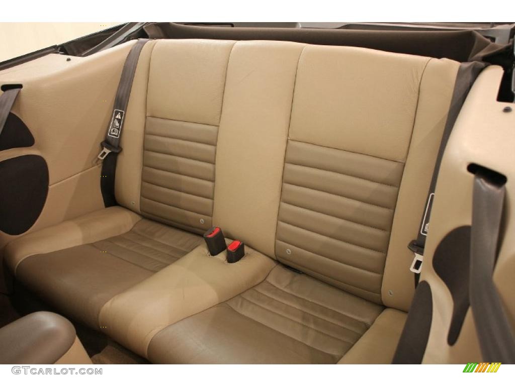 Medium Parchment Interior 2003 Ford Mustang GT Convertible Photo #38897746