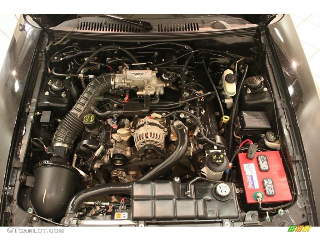 2003 Ford Mustang GT Convertible 4.6 Liter SOHC 16-Valve V8 Engine Photo #38897862