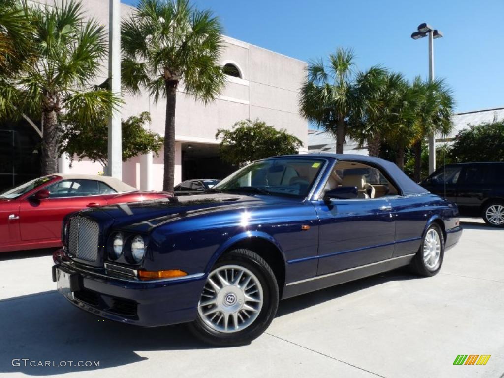 Blue Metallic Bentley Azure
