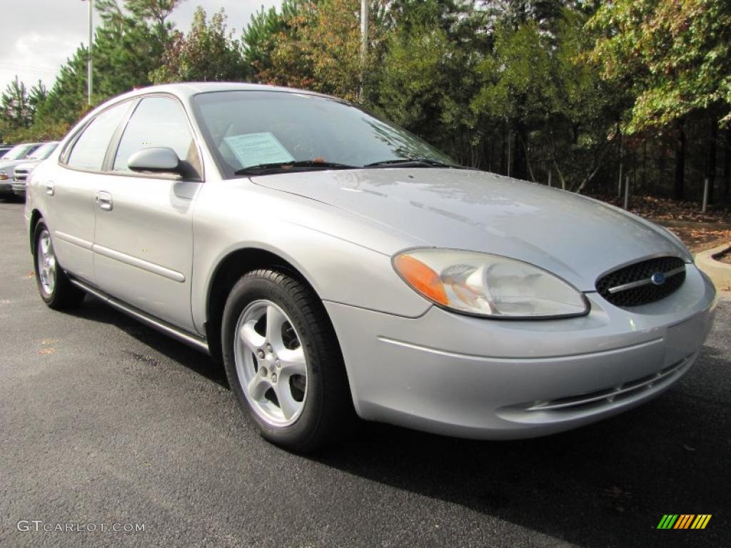 Silver Frost Metallic 2002 Ford Taurus SES Exterior Photo #38898442
