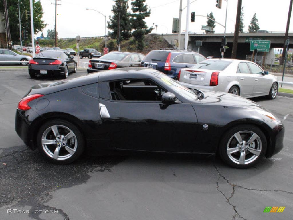Magnetic Black 2009 Nissan 370Z Touring Coupe Exterior Photo #38898702