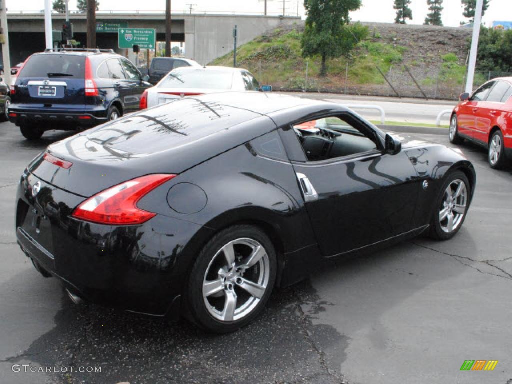 Magnetic Black 2009 Nissan 370Z Touring Coupe Exterior Photo #38898718
