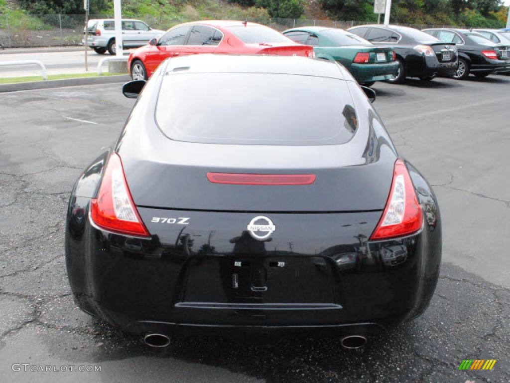 Magnetic Black 2009 Nissan 370Z Touring Coupe Exterior Photo #38898750