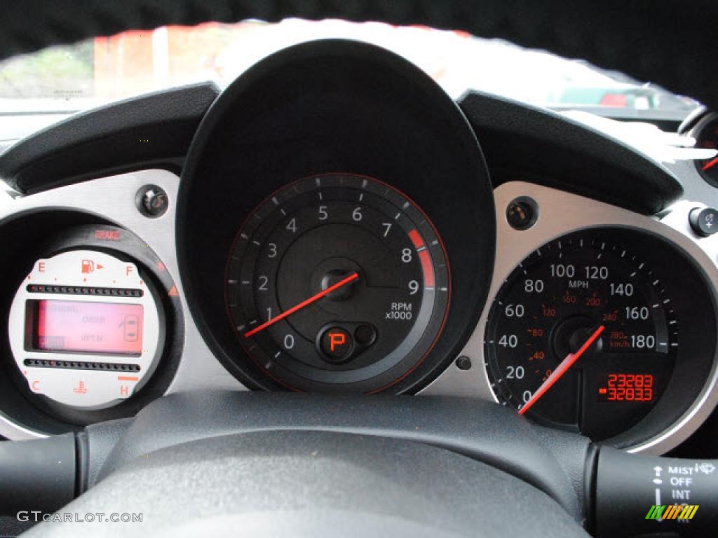 2009 Nissan 370Z Touring Coupe Gauges Photo #38898942