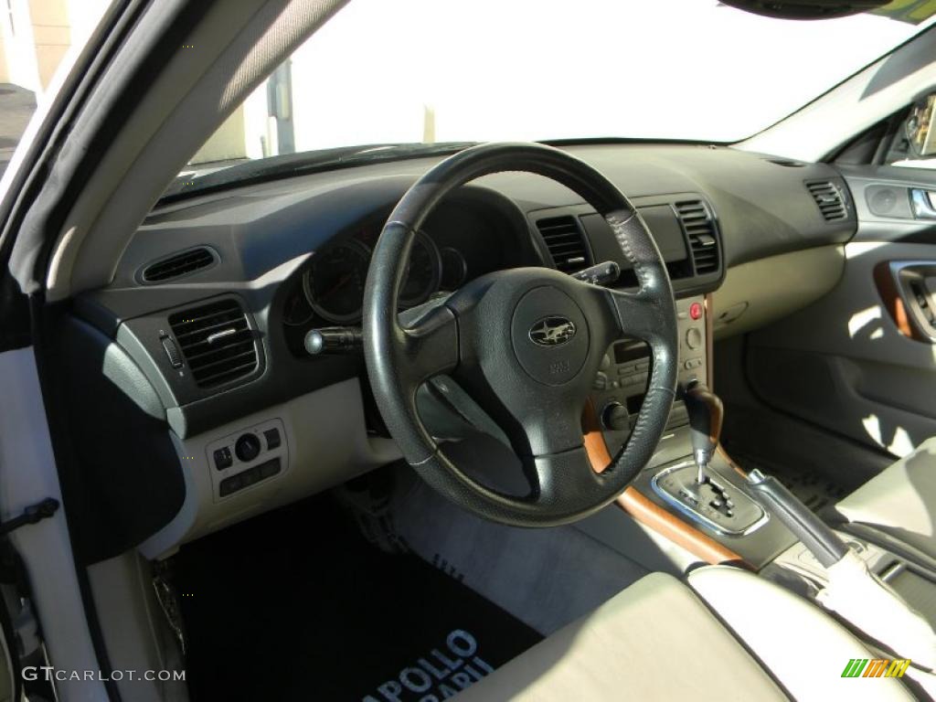 Taupe Interior 2005 Subaru Outback 2.5i Limited Wagon Photo #38899746