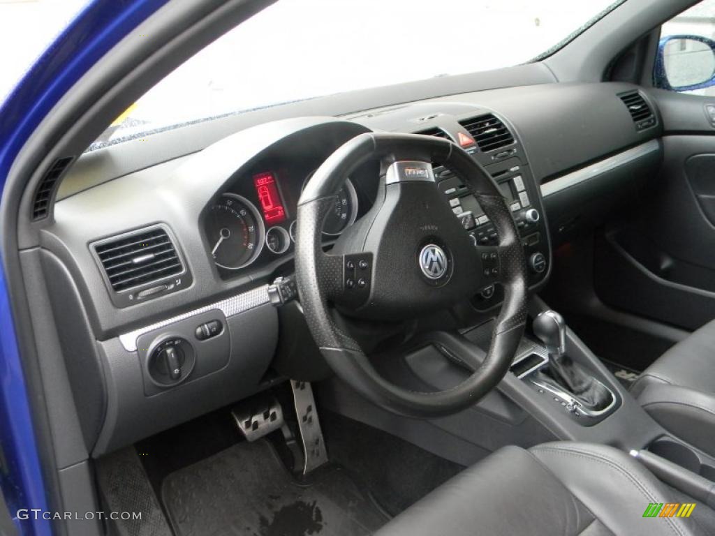 Anthracite Interior 2008 Volkswagen R32 Standard R32 Model Photo #38900142