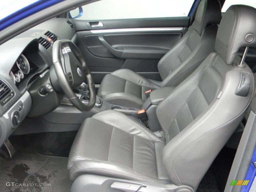 Anthracite Interior 2008 Volkswagen R32 Standard R32 Model Photo #38900150