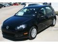 2011 Black Volkswagen Golf 4 Door  photo #3