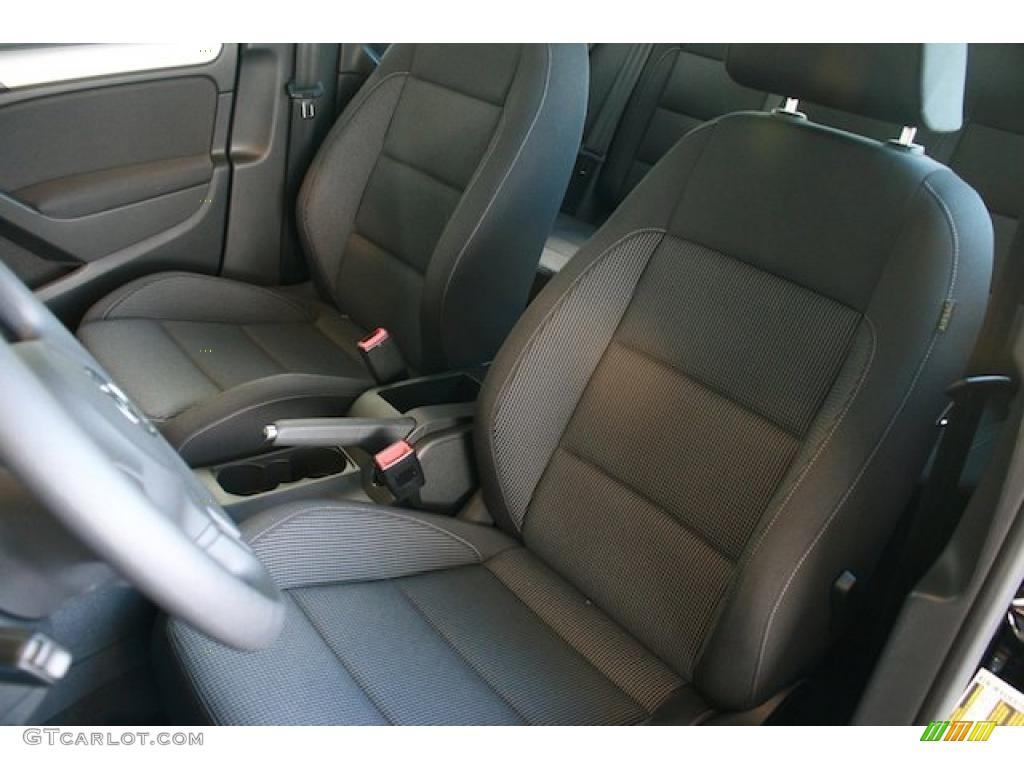 Titan Black Interior 2011 Volkswagen Golf 4 Door Photo #38900646
