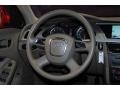 Cardamom Beige Steering Wheel Photo for 2009 Audi A4 #38900762
