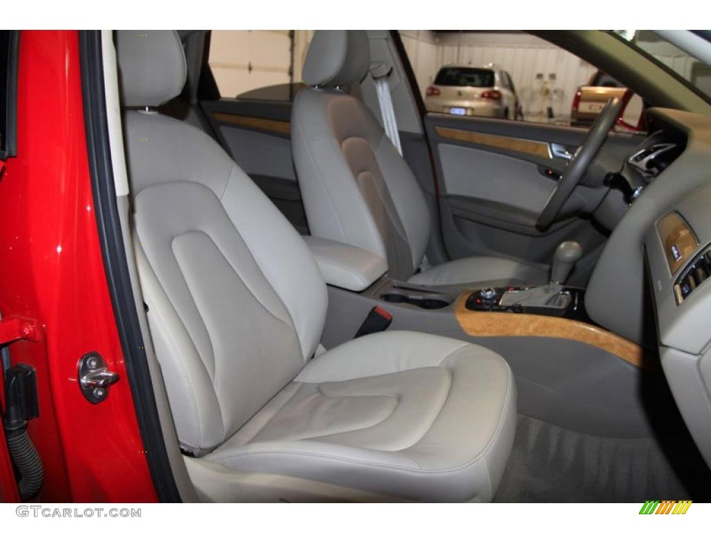 Cardamom Beige Interior 2009 Audi A4 3.2 quattro Sedan Photo #38900894