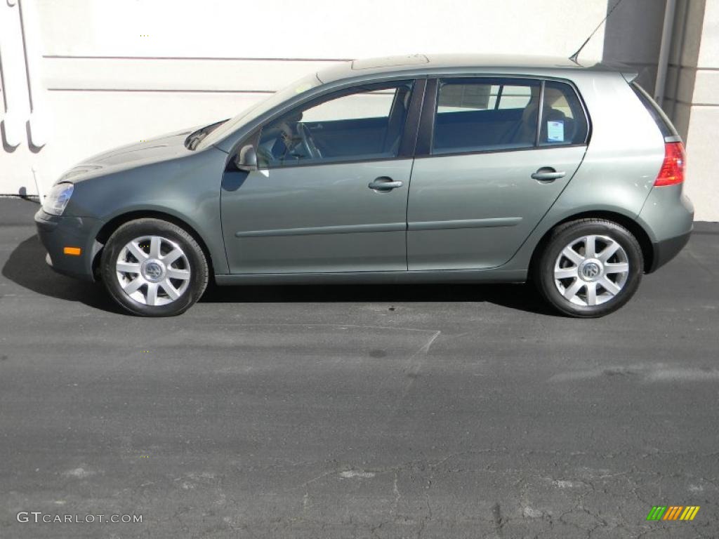 Sage Green Metallic 2006 Volkswagen Rabbit 4 Door Exterior Photo #38900946