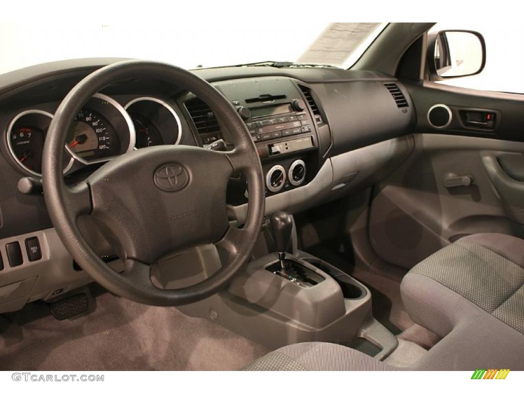 Graphite Interior 2010 Toyota Tacoma Regular Cab Photo #38903590