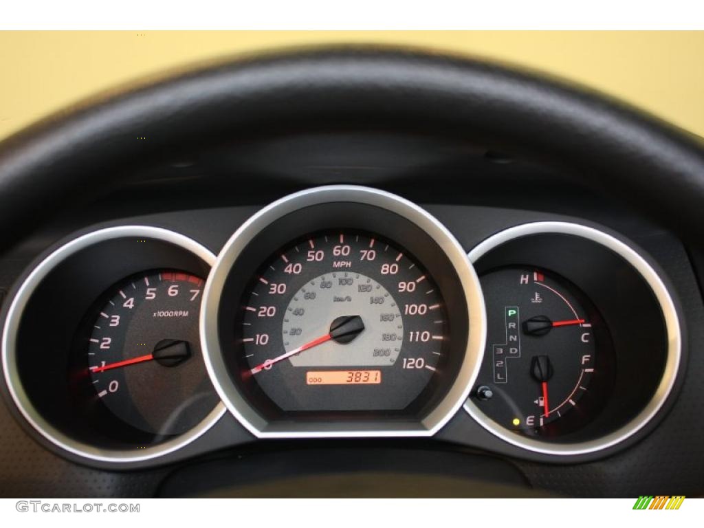 2010 Toyota Tacoma Regular Cab Gauges Photo #38903606