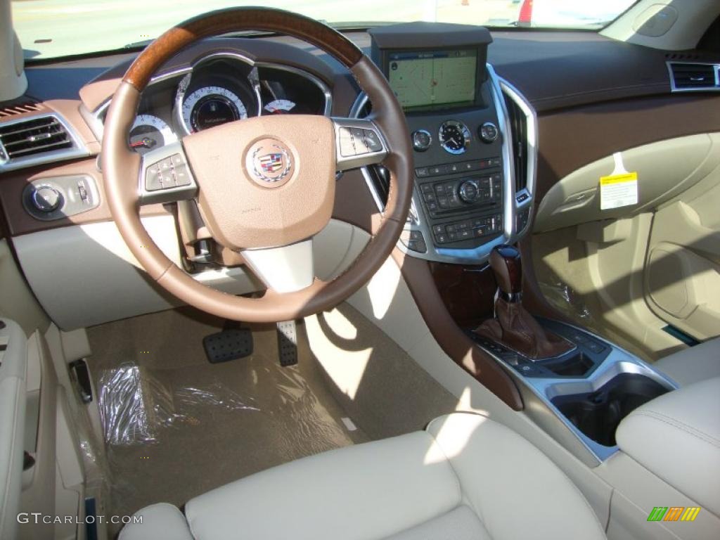 Shale/Brownstone Interior 2011 Cadillac SRX FWD Photo #38903614