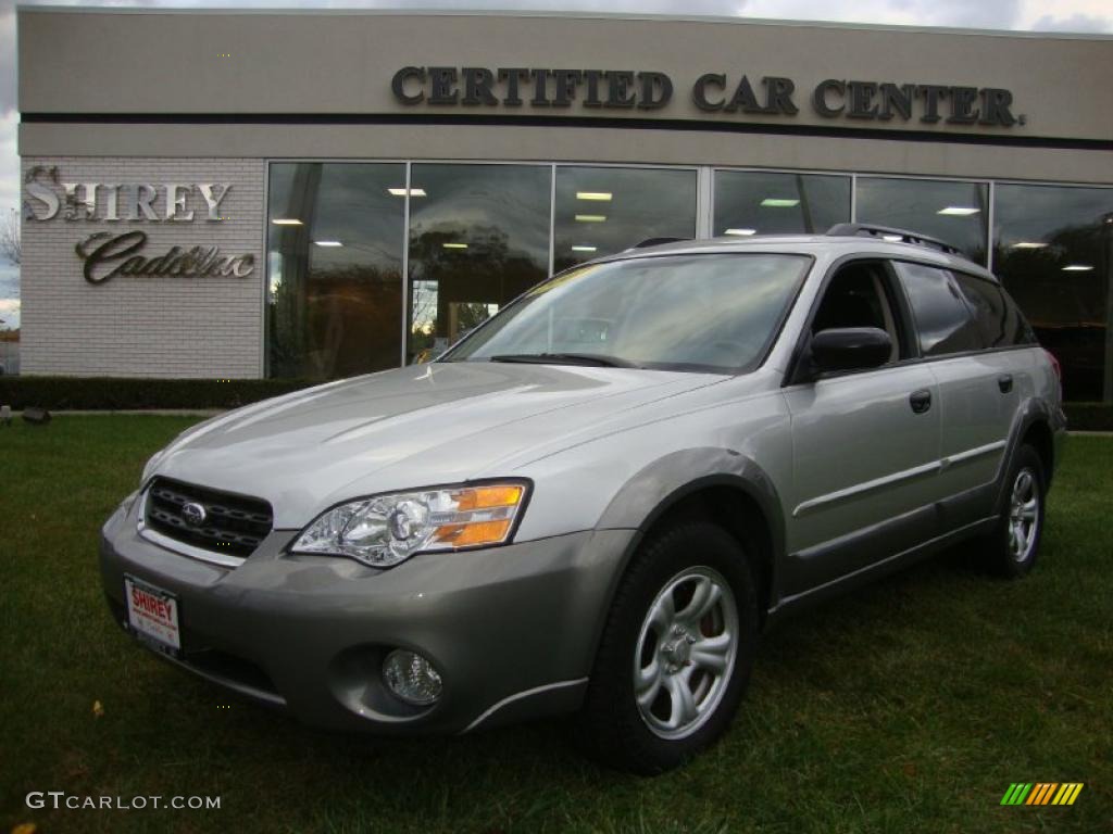 Brilliant Silver Metallic Subaru Outback
