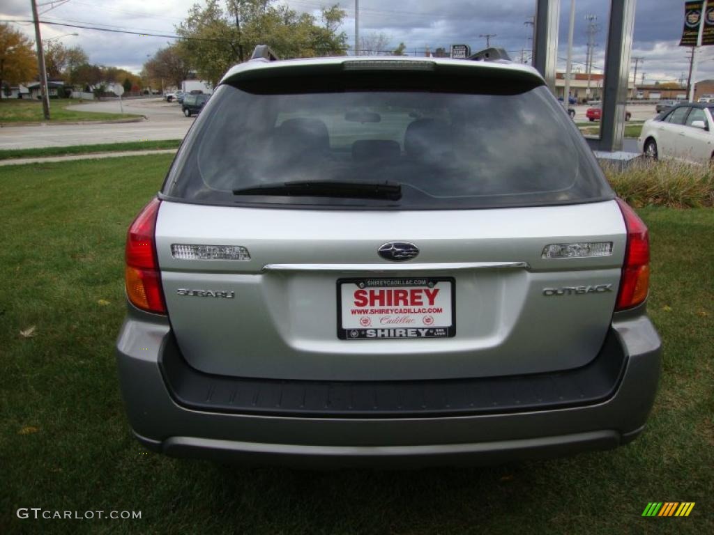 2007 Outback 2.5i Wagon - Brilliant Silver Metallic / Dark Charcoal Tweed photo #5