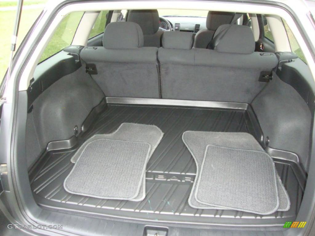 2007 Outback 2.5i Wagon - Brilliant Silver Metallic / Dark Charcoal Tweed photo #9