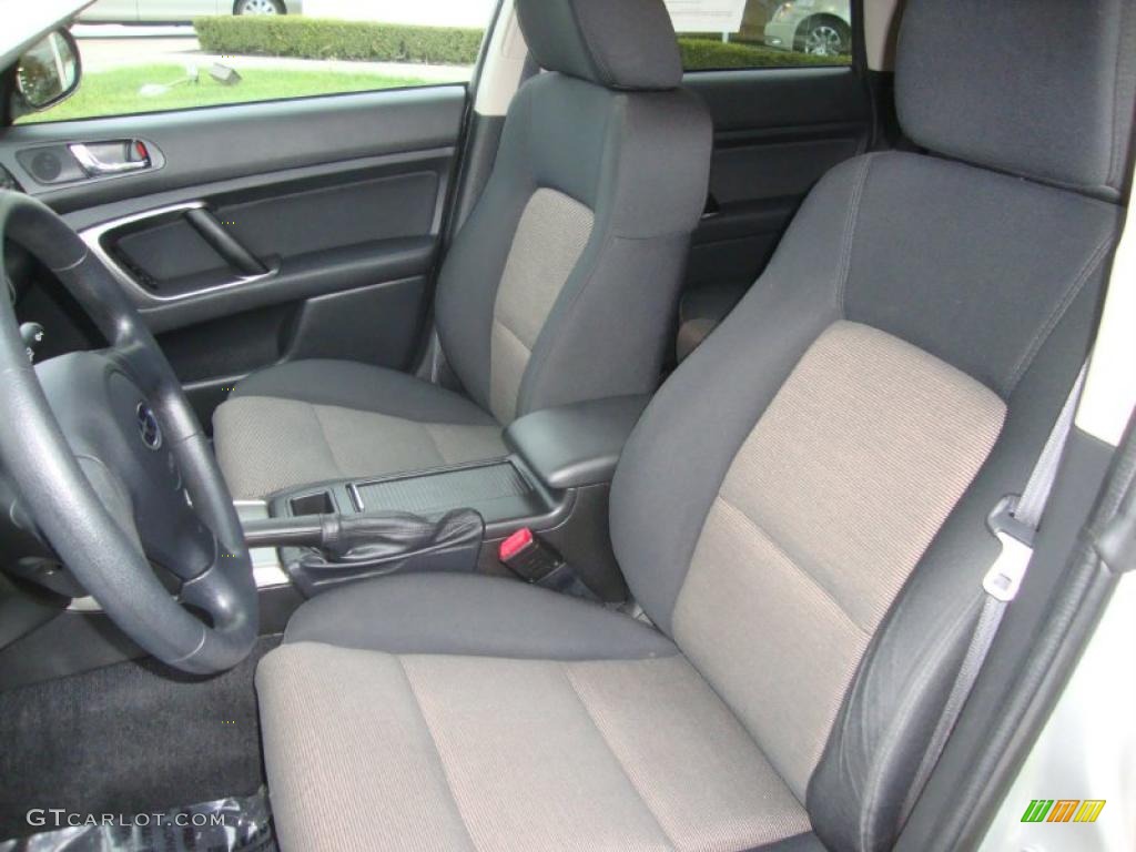 2007 Outback 2.5i Wagon - Brilliant Silver Metallic / Dark Charcoal Tweed photo #12