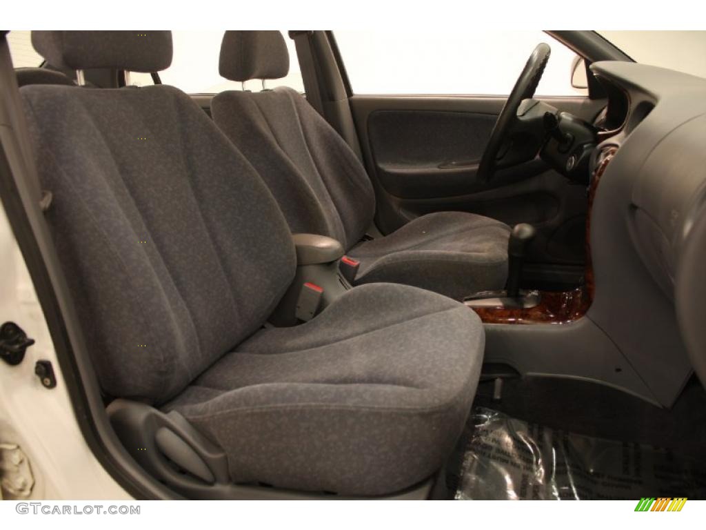 2000 Elantra GLS Sedan - Noble White / Gray photo #16
