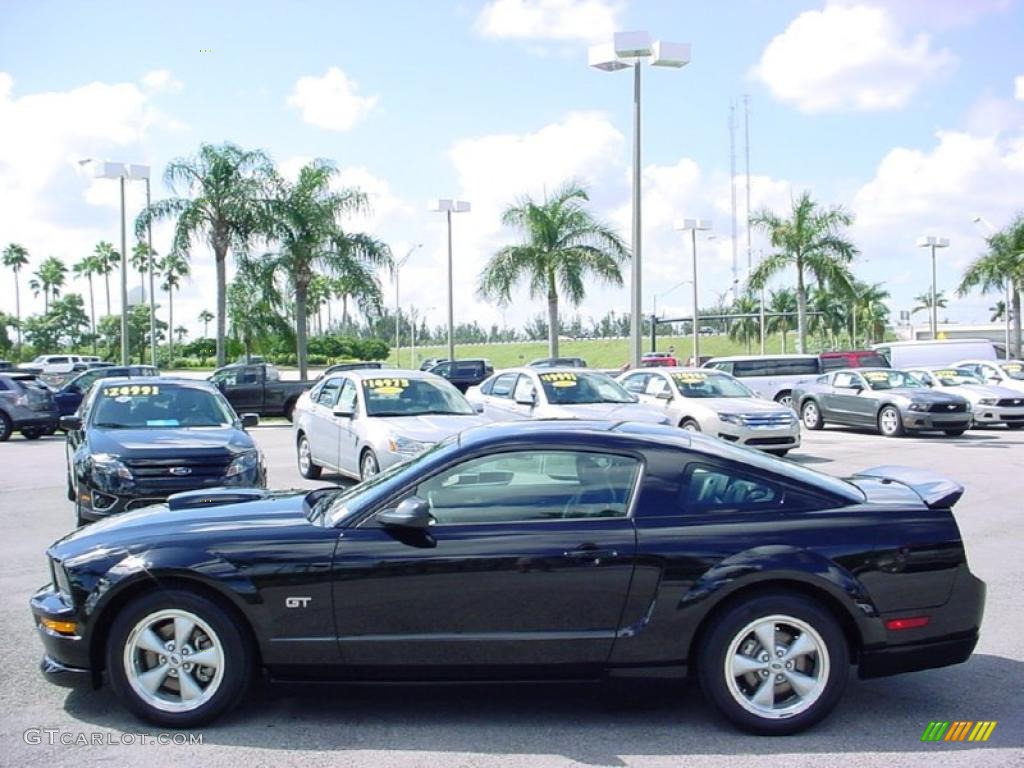 Black 2008 Ford Mustang GT Premium Coupe Exterior Photo #38905399