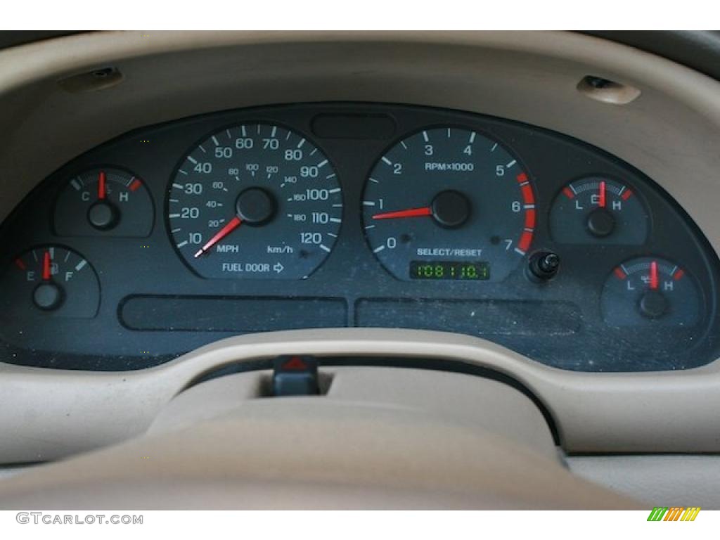 2004 Ford Mustang V6 Coupe Gauges Photo #38906094