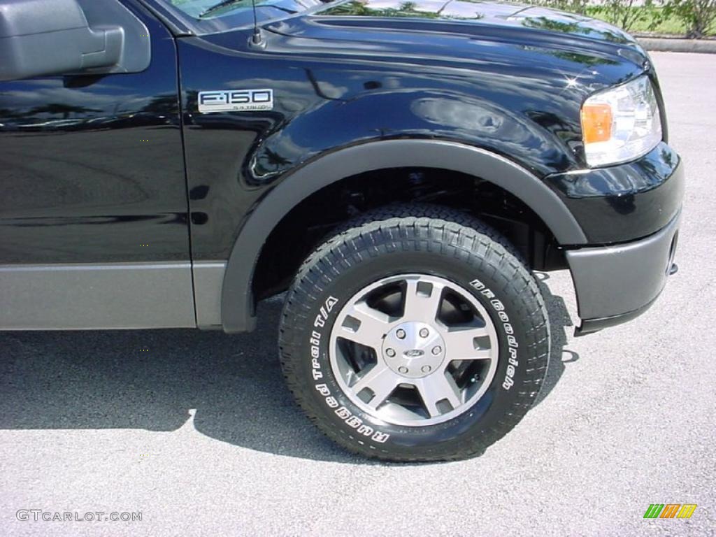 2006 F150 FX4 SuperCrew 4x4 - Black / Tan photo #3