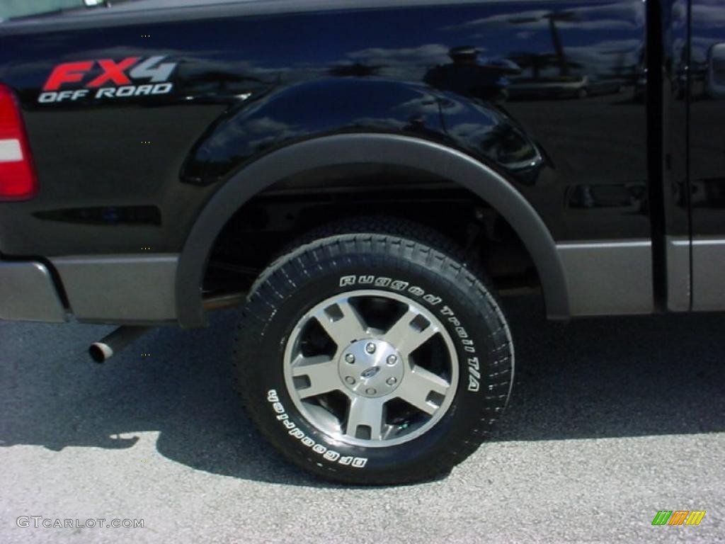 2006 F150 FX4 SuperCrew 4x4 - Black / Tan photo #4