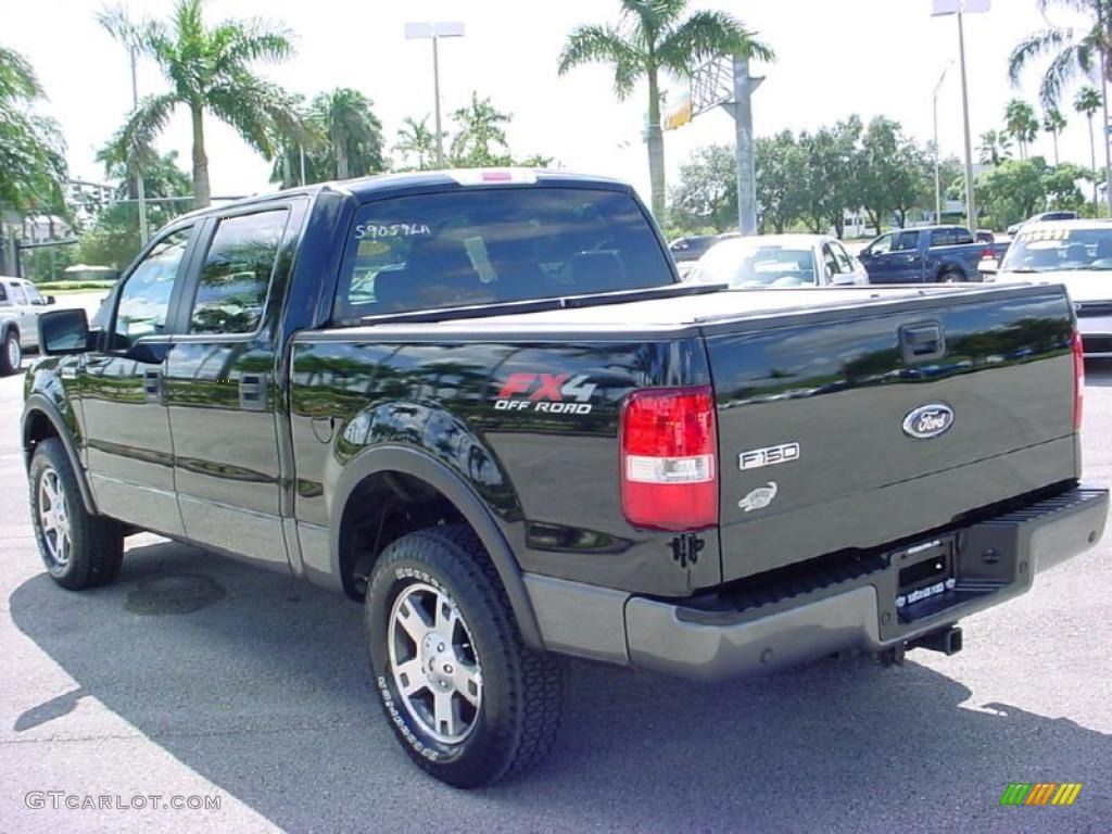 2006 F150 FX4 SuperCrew 4x4 - Black / Tan photo #9