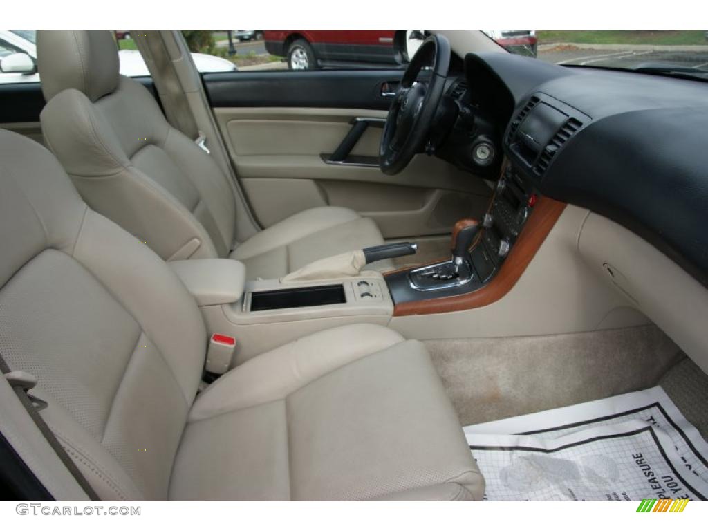 Taupe Interior 2005 Subaru Outback 2 5xt Limited Wagon Photo