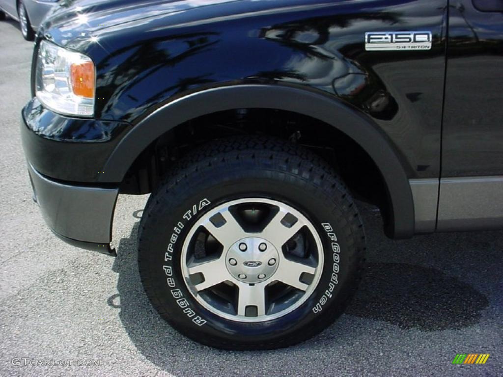 2006 F150 FX4 SuperCrew 4x4 - Black / Tan photo #12