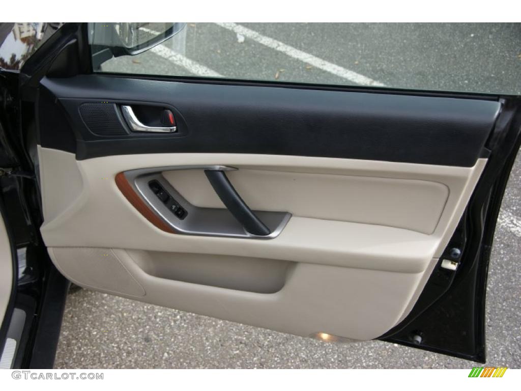 2005 Subaru Outback 2.5XT Limited Wagon Taupe Door Panel Photo #38906554