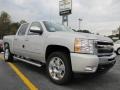 2011 Sheer Silver Metallic Chevrolet Silverado 1500 LT Crew Cab  photo #1